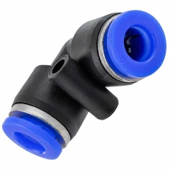 Фитинг угловой для пластиковых трубок 6мм