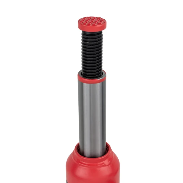 Домкрат гидравлический бутылочный, 8т (с предохранительным клапаном, минимальная высота: 190 мм, ход штока: 110 мм, ход винта: 60 мм, максимальная выс