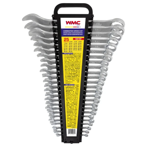 Набор ключей комбинированных 25пр. (6-28, 30, 32мм),в пластиковом держателе