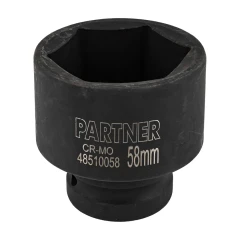 Головка ударная глубокая 58мм (6гр.), 1''