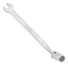 Ключ рожково-торцевой шарнирный 8мм на пластиковом держателе