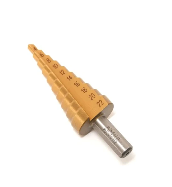 Сверло ступенчатое HSS 4241(4-22мм), в блистере