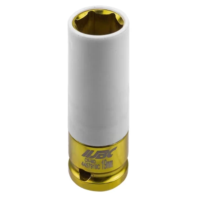 Головка глубокая 1/2'', 19мм для литых дисков