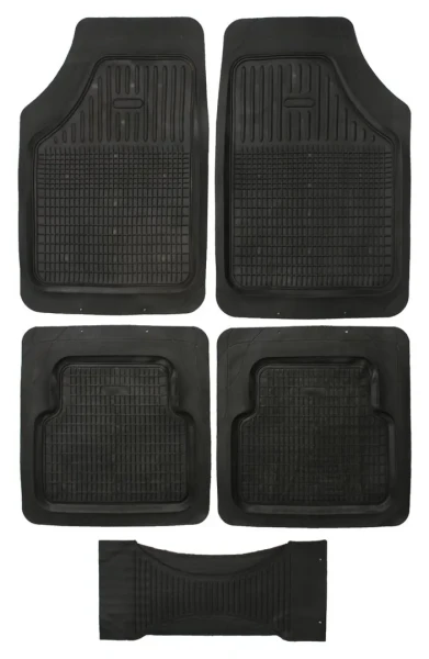 Ковры глубокие №3006 black 5пр